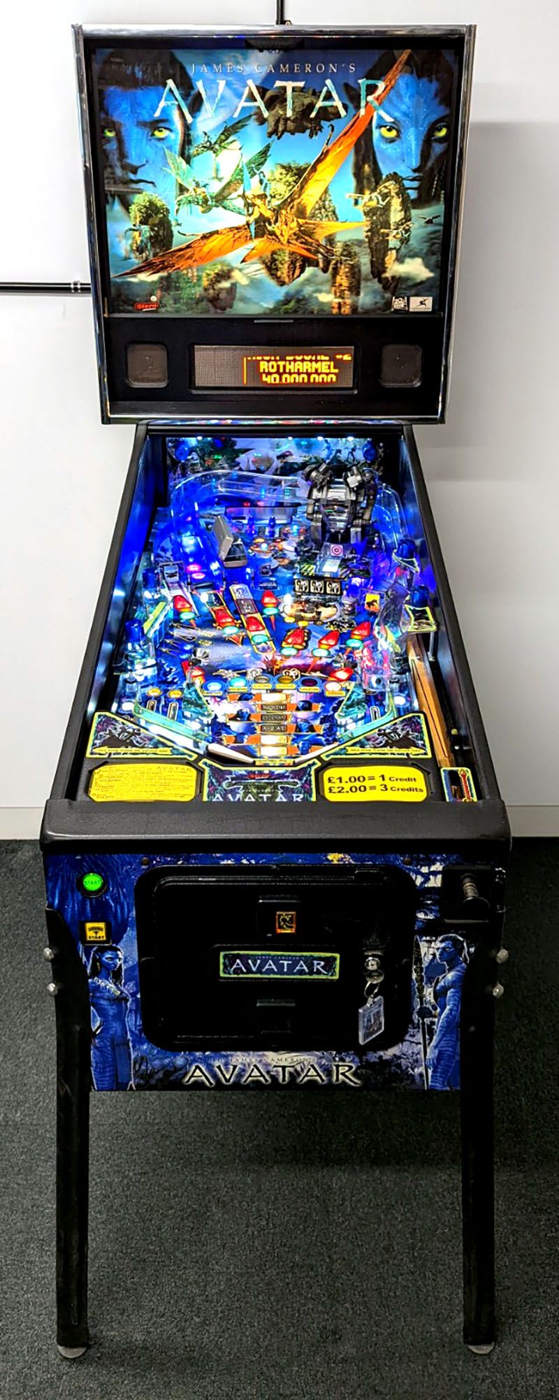 Avatar Pinball Machine Home Leisure Direct